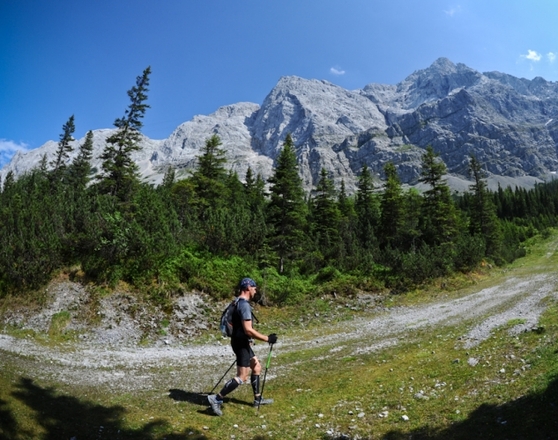 Trailrunning von Garmisch-Partenkirchen nach Ehrwald