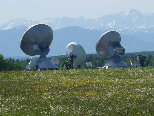 Erdfunkstelle in Raisting