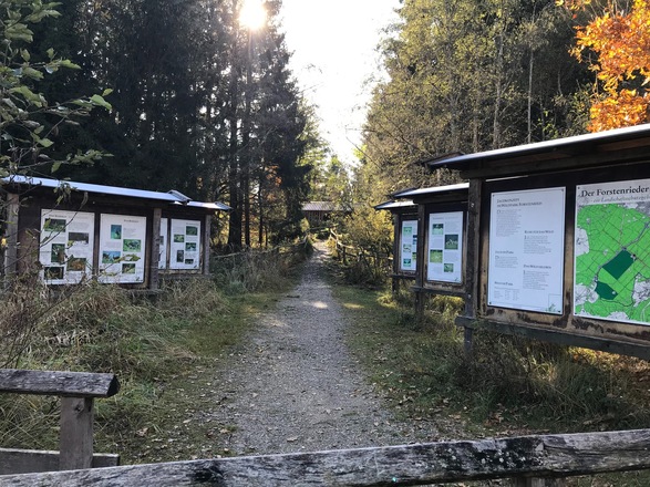 Infotafeln Forstenrieder Park