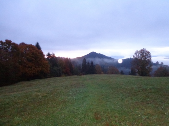 Sonnenaufgang am Eckbauer