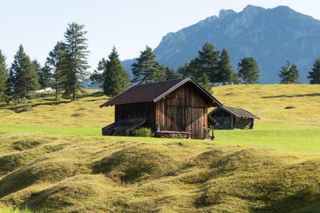 Die Buckelwiesen in der Alpenwelt Karwendel