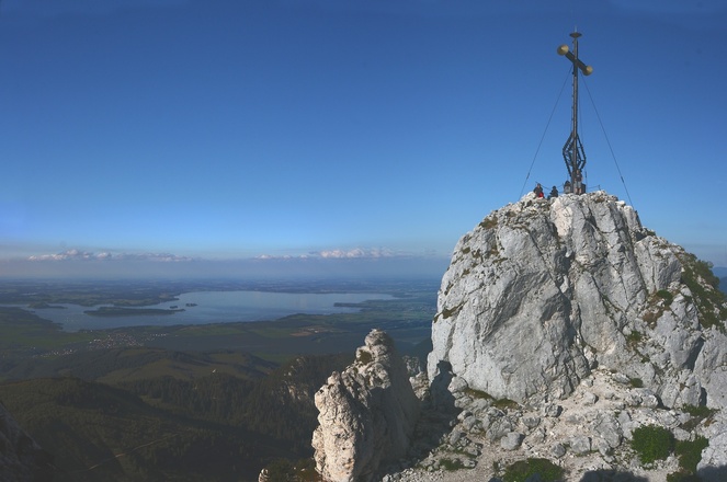 Gipfel mit Chiemsee