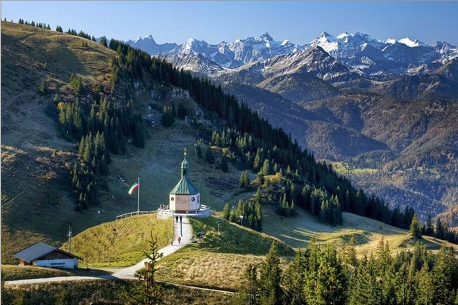 Blick vom Wallberg Rottach Egern Tegernsee