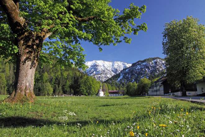 Wildbad Kreuth mit Blauberge