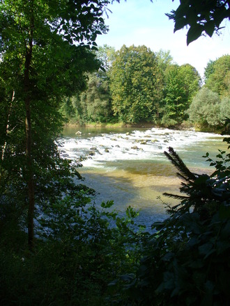 Isar-Radweg Richtung München