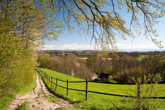 Alpenblick bei Leutstetten
