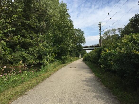 Radweg Richtung Marzling