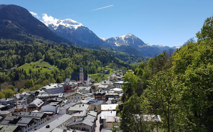 Auf der Berchtesgadener Soleleitung