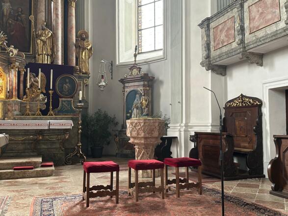 Taufbecken Pfarrkirche Reith im Alpbachtal