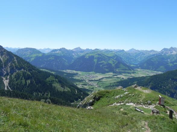 Blick ins Tannheimer Tal