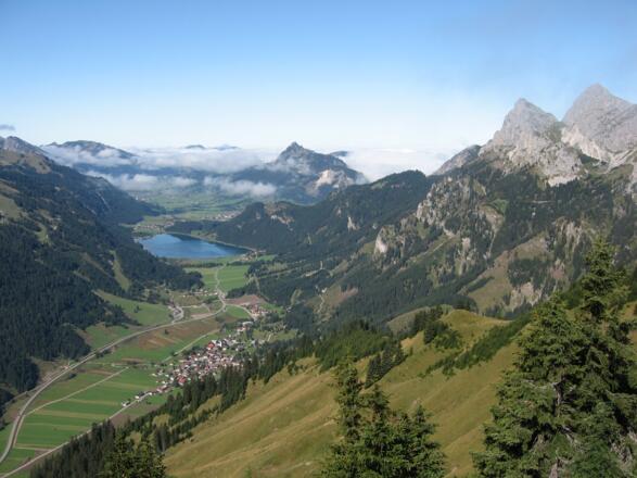 Blick ins Tannheimer Tal
