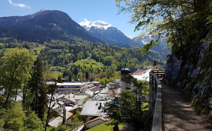 Auf der Berchtesgadener Soleleitung