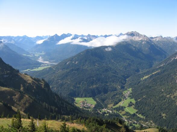 Blick ins Lechtal