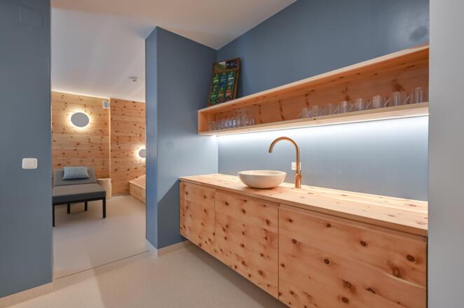 Getränkestation - Wellnessbereich