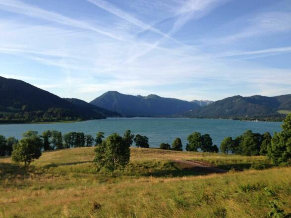 Der Tegernsee von Gut Kaltenbrunn