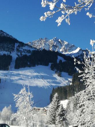 Sonne, Schnee und klare Luft in Nesselwang