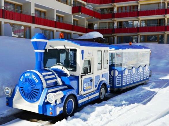 Skizug Aparthotel für Kinder