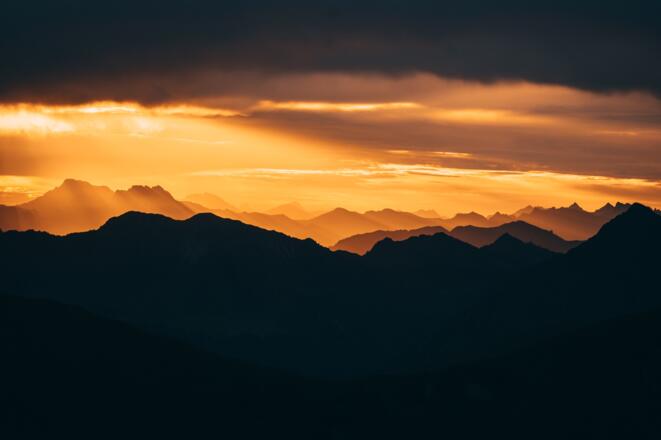 Sonnenaufgang Zafernhorn