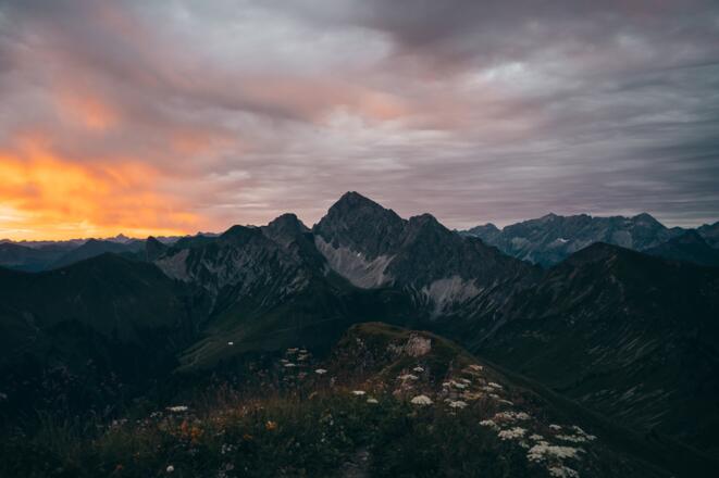 Sonnenaufgang Zafernhorn