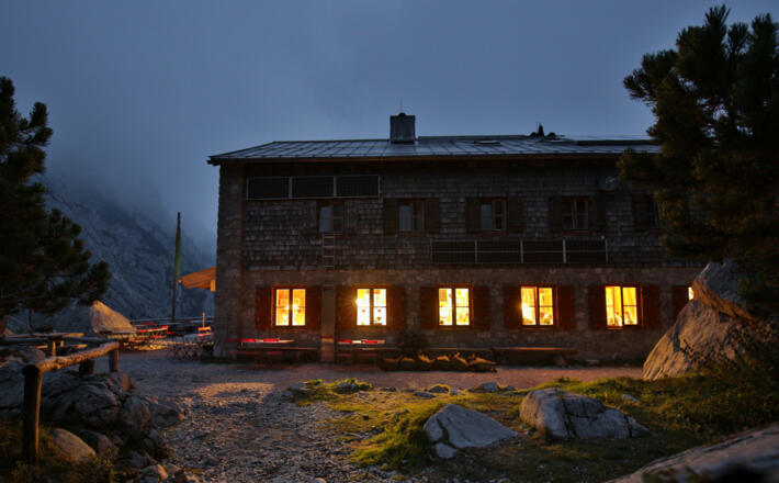 Nacht an der Blaueishütte