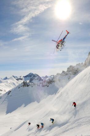 Heliskiing
