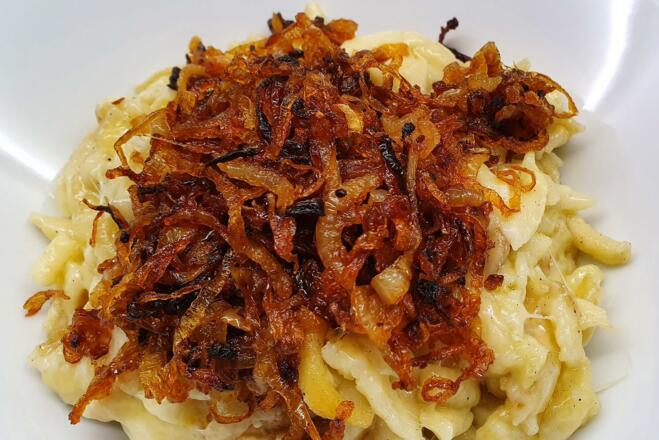 Käsespätzle Zirmalm Inneralpbach