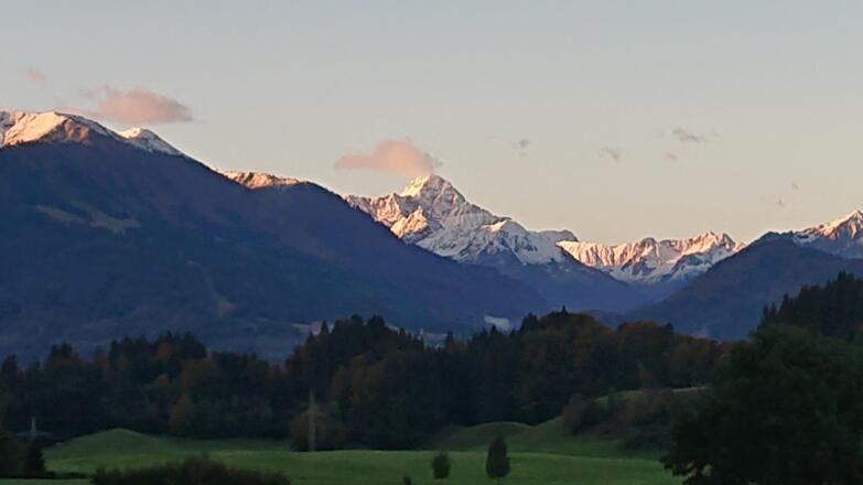 Blick in die Oberstdorfer Berge