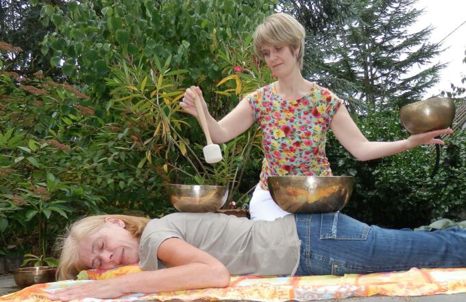 Klangschalenmassage