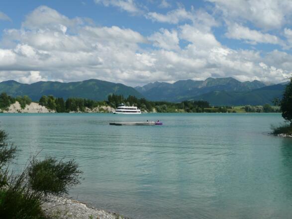 Forggensee - Schifffahrt