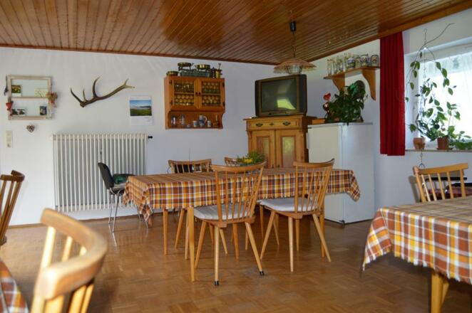 Aufenthaltsraum für die Zimmer