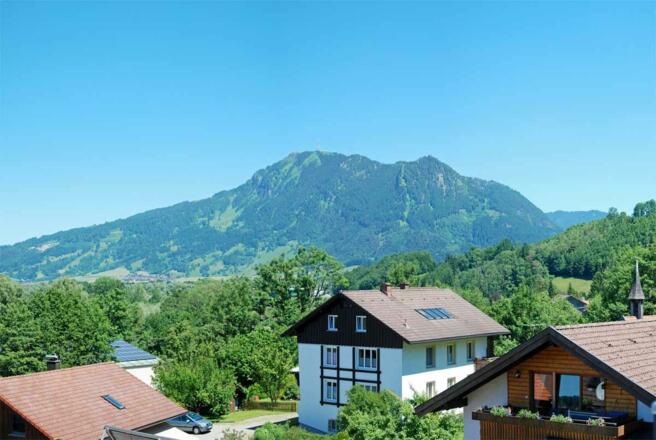 Herrlicher Ausblick auf den Grünten