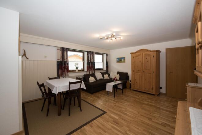 Wohn- und Essraum - Wohnung Grüntenblick