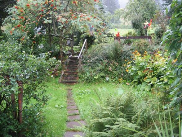 Aufgang zur Liegewiese