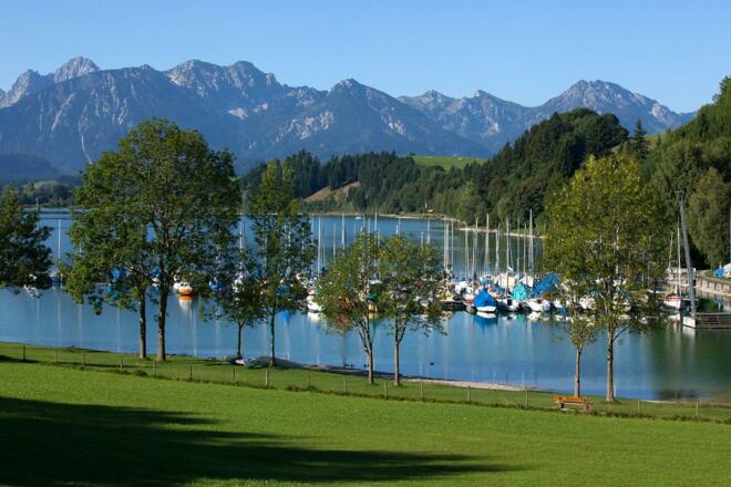 Traumkulisse am Forggensee
