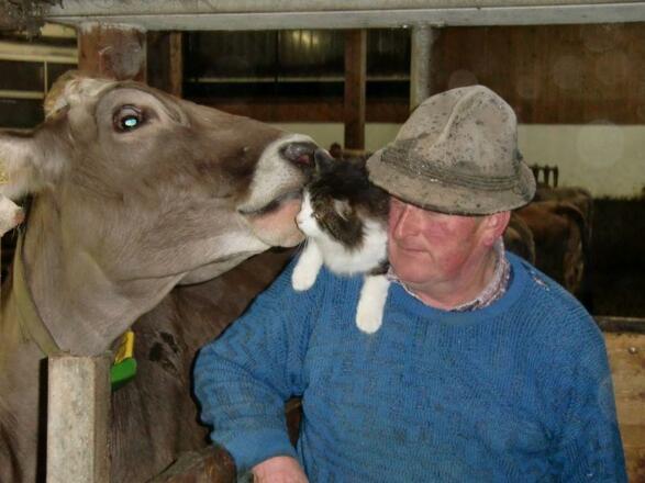 Opa Moritz mit Wuschel