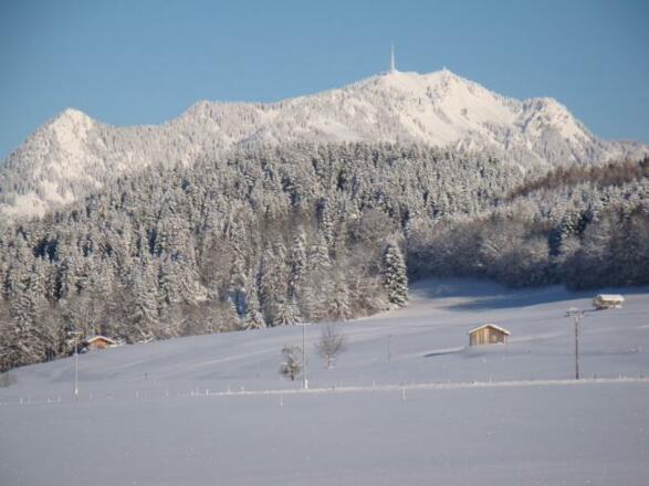 Winterausblick vom Ostbalkon
