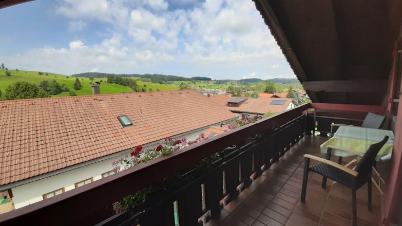 Balkon - Blick Nordwest