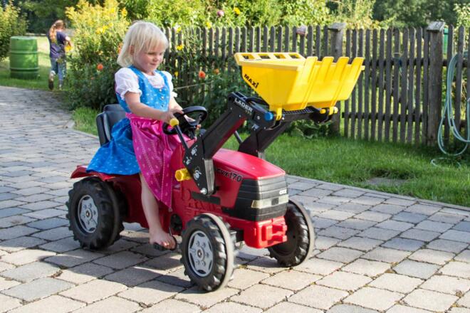 Endlich Traktorfahren