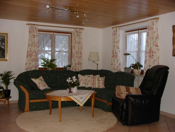 Sitzecke und Relaxstuhl