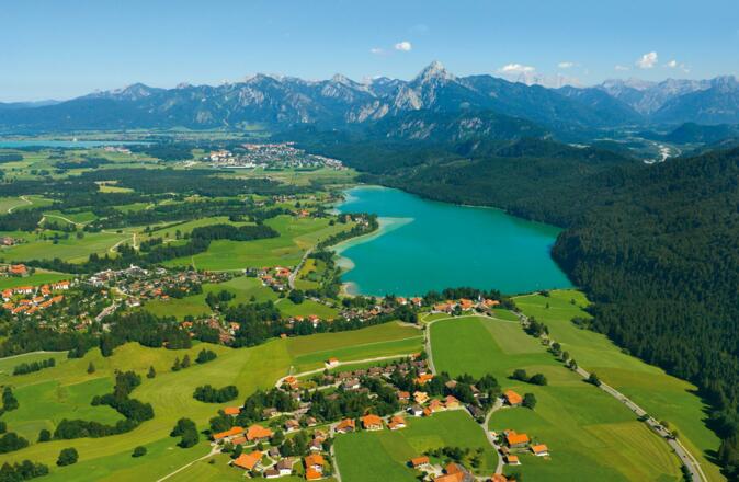 naheliegender Weissensee