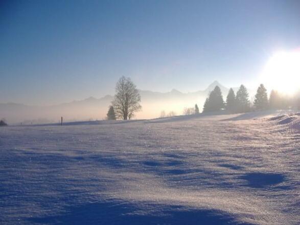 Auch im Winter ist es in Benken wunderschön