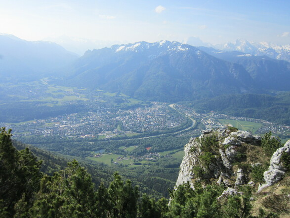 Aussicht Richtung Bad Reichenhall
