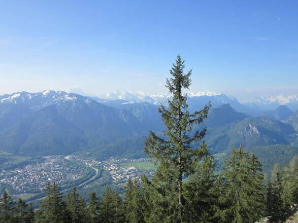 Aussicht Richtung Bad Reichenhall