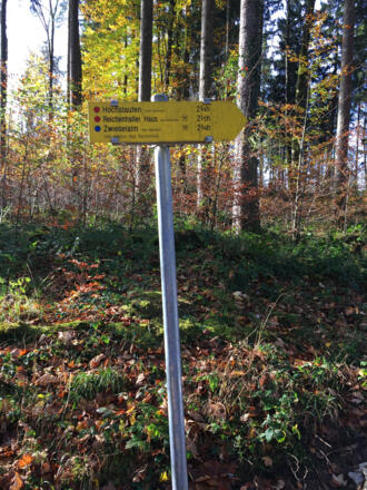 Wanderweg Richtung Hochstaufen