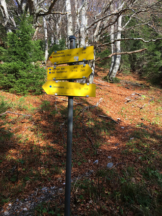 Wandertafel Hochstaufen - Zwiesel