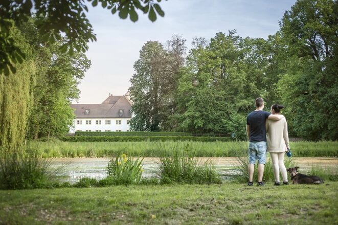 Schlosspark Schönborn`sches Schloss Wiesentheid