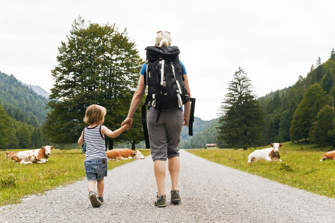 Im Kloo-Aschertal kurz vor der Kloaschaualm