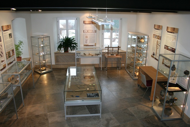 Ausstellungsraum Erlebnis Steinzeit Buchbrunn