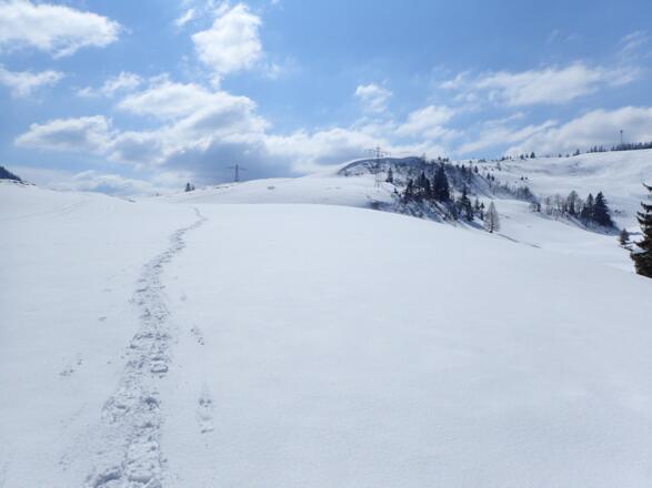 Abstieg vom Gschlössl