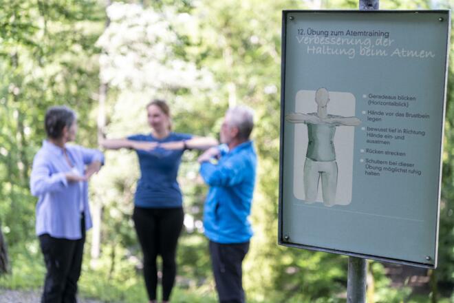 Atemwegslehrpfad